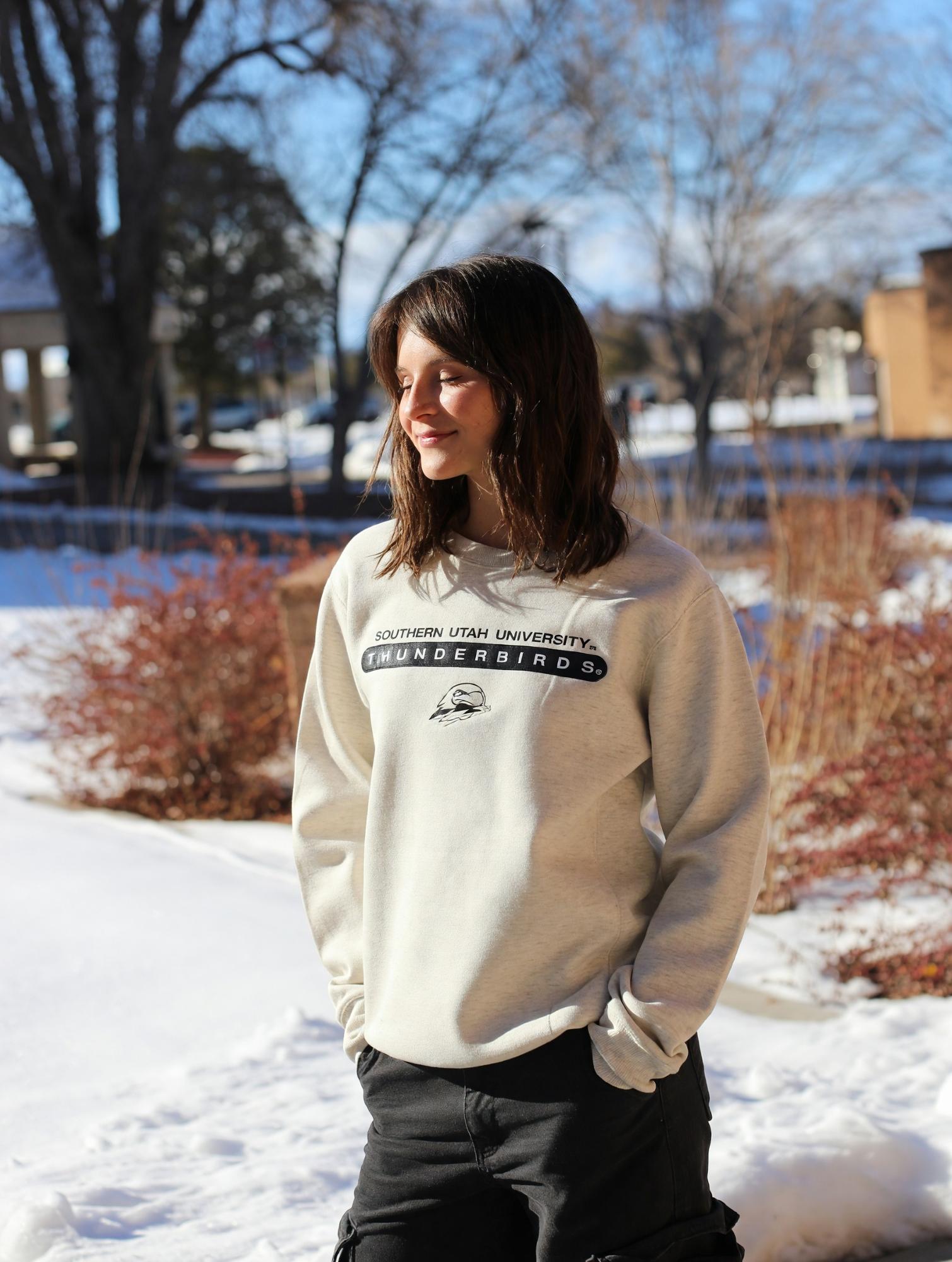 Product image 2 of 2 for CI Sport Oatmeal Southern Utah Thunderbirds Thor Crewneck