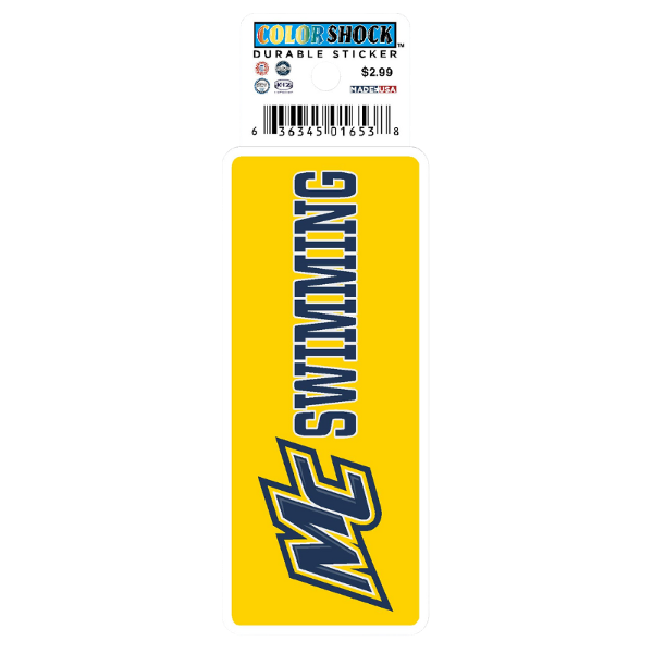 MC Swimming Textured Stickers; $2.99