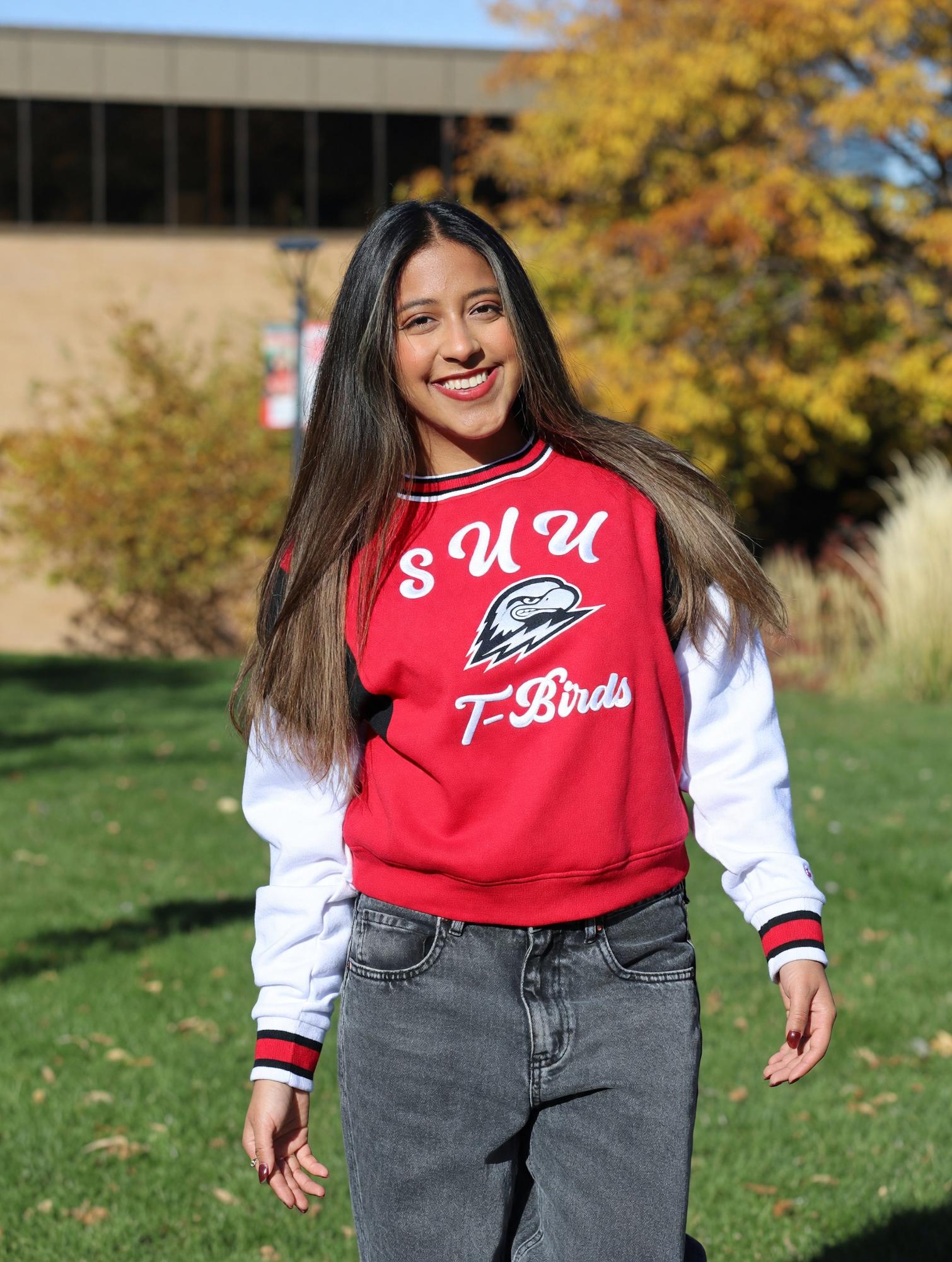 Product image 3 of 3 for Colosseum Women's Moonbeams Crew – Red/Black (SUU/Thor)
