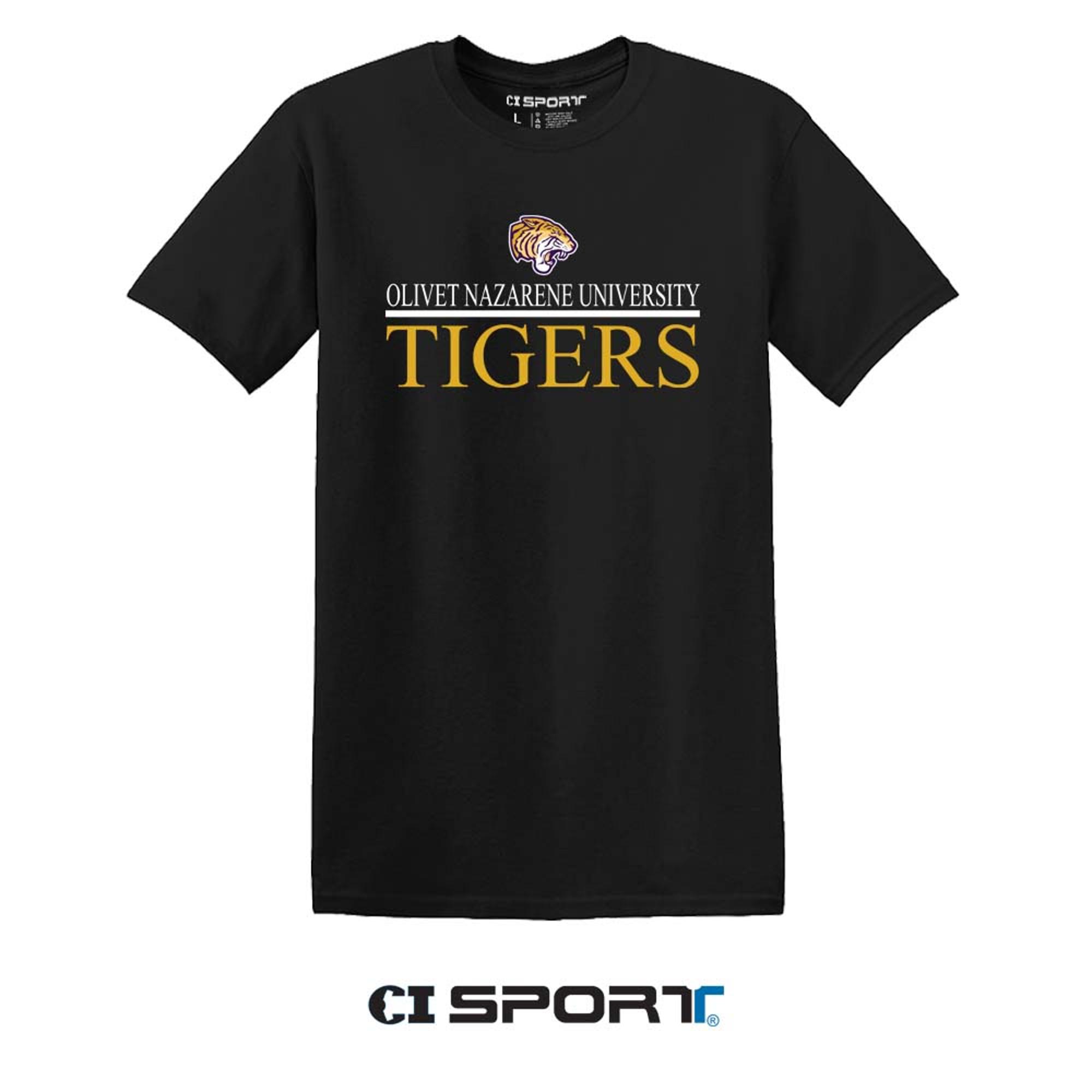 Product image 1 of 1 for z-Olivet Nazarene Tigers Ultimate Short Sleeve Tee, Black