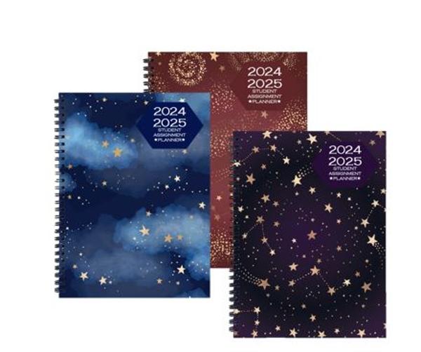 2024/25 Starlight Student Assignment Planner 7" x 9.5"; $14.95