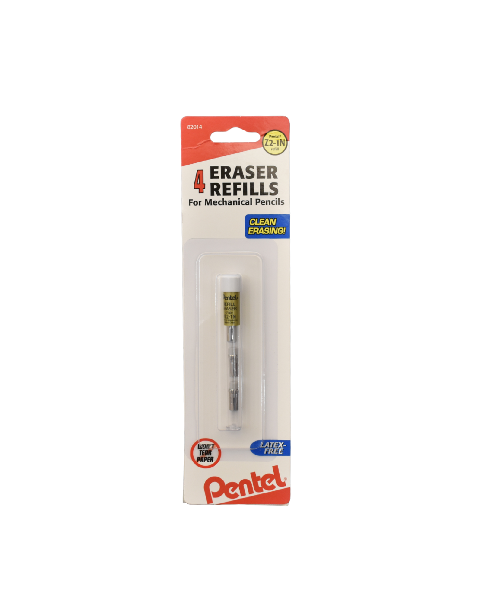 image of: PENCIL ERASER REFILLS 4/TB CD