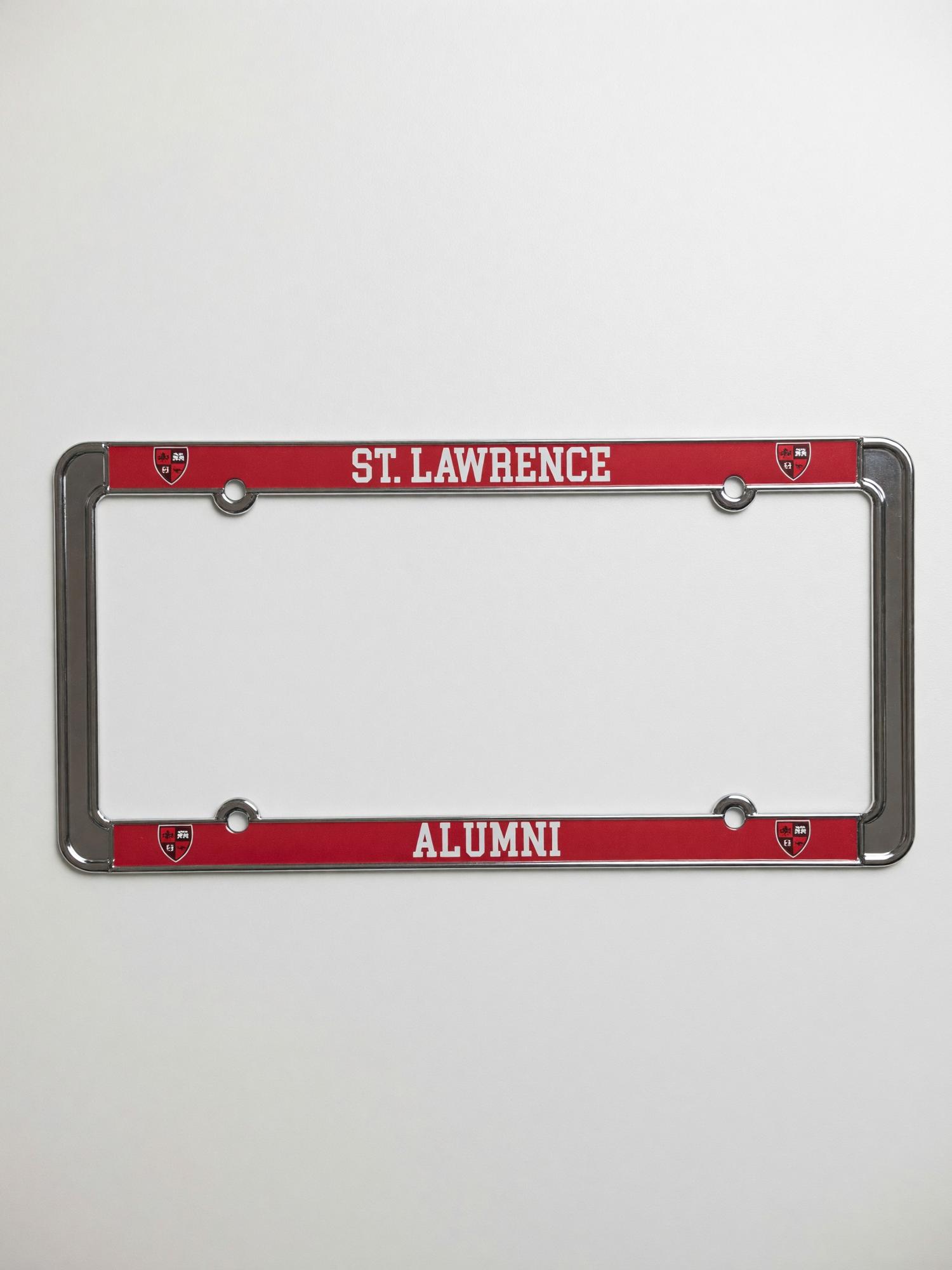 Product image 1 of 1 for License Plate Frame Alumni with Shields