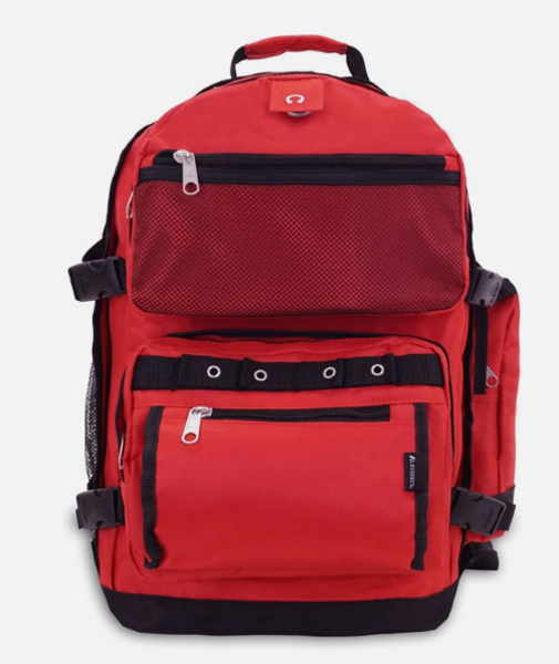 Everest OVERSIZE BACKPACK - RED; $48.95