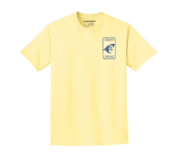 Colby CC Trojans Tee Popcorn; $26.99