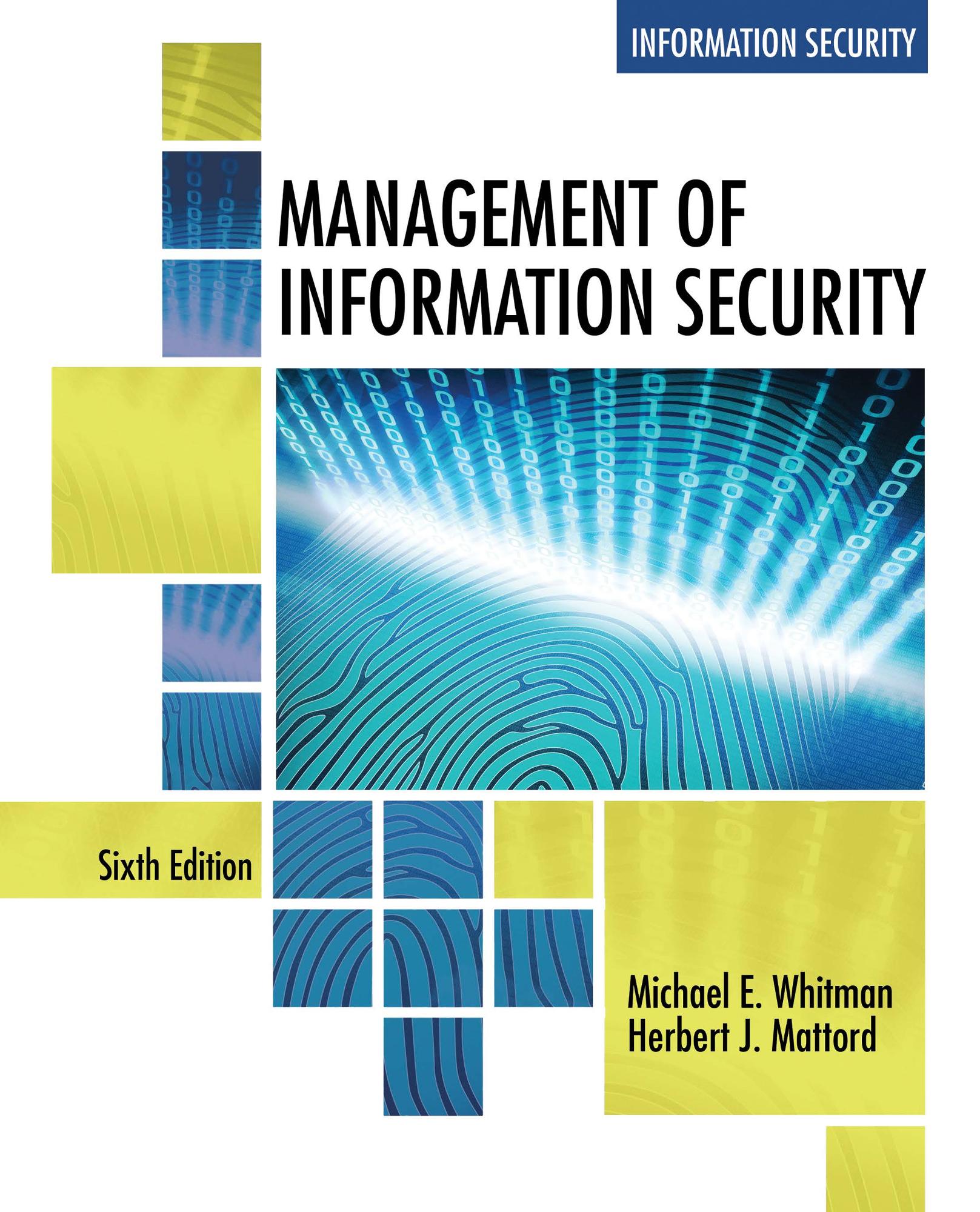 Cover image for Inclusive Access - Management of Information Security eBook