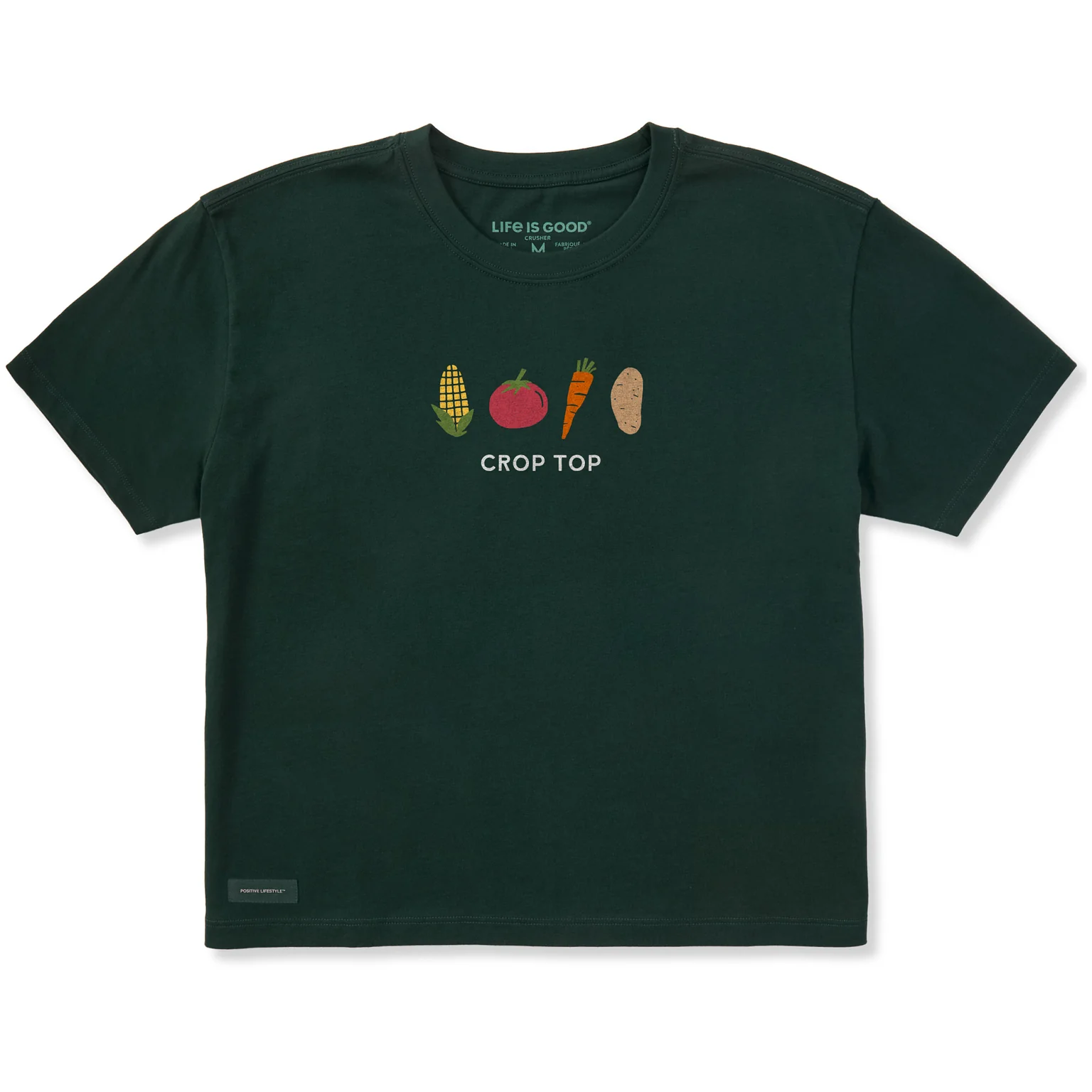 Product image 3 of 4 for Life is Good Crop Shirt