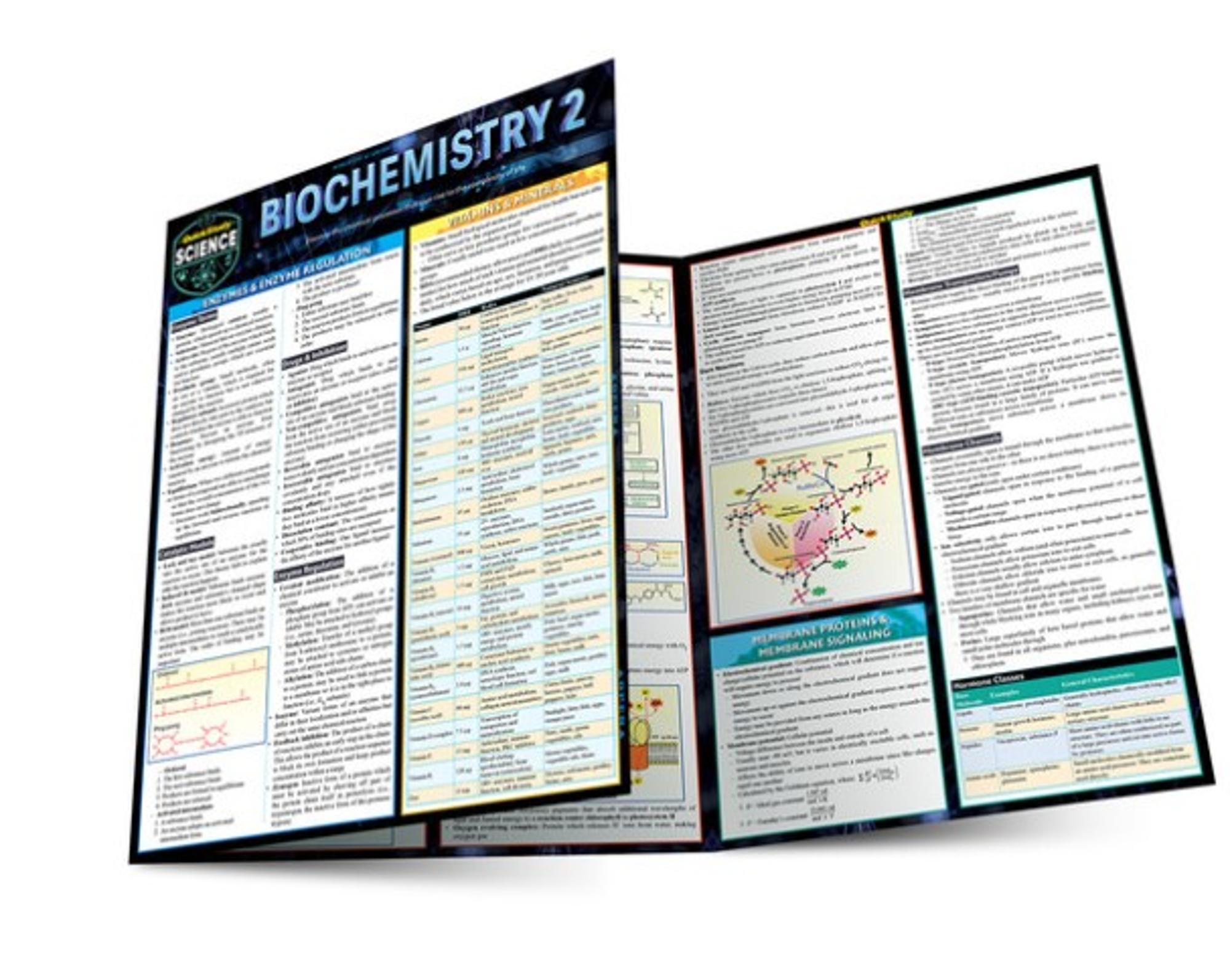 image of: BARCHARTS / BIOCHEMISTRY 2
