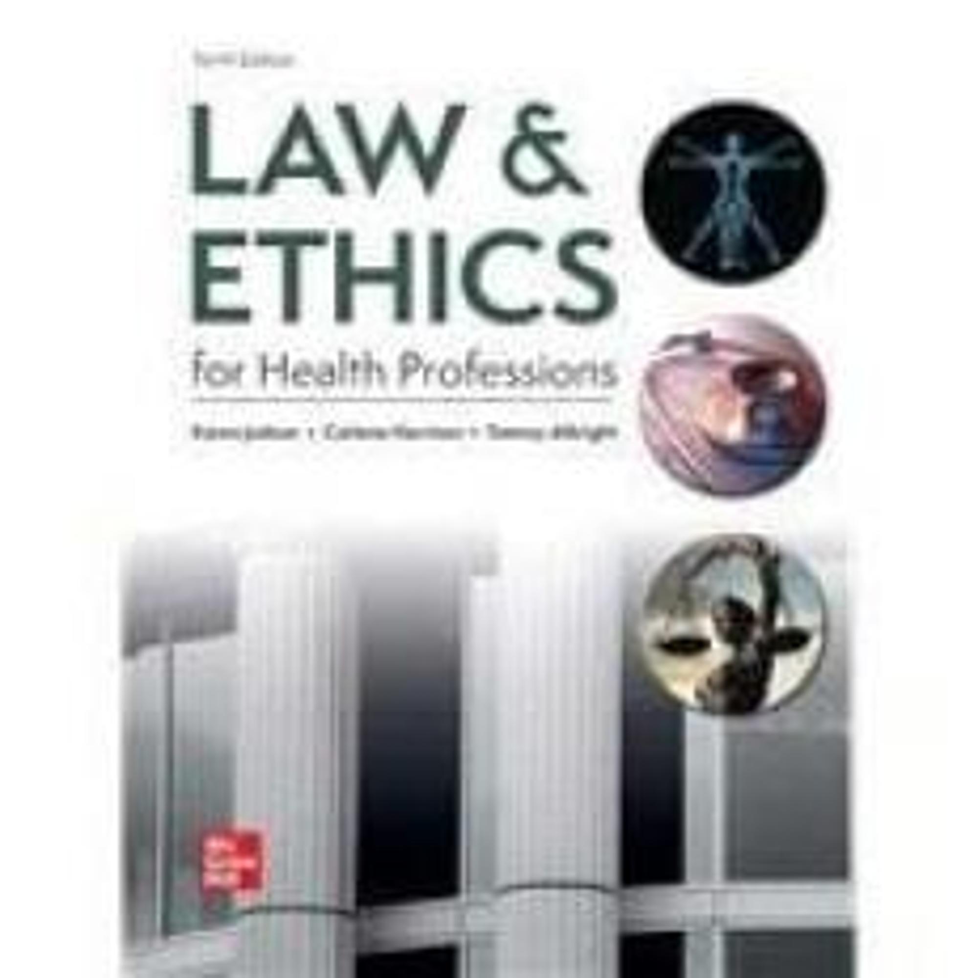 Cover image for Law & Ethics for Health Professions