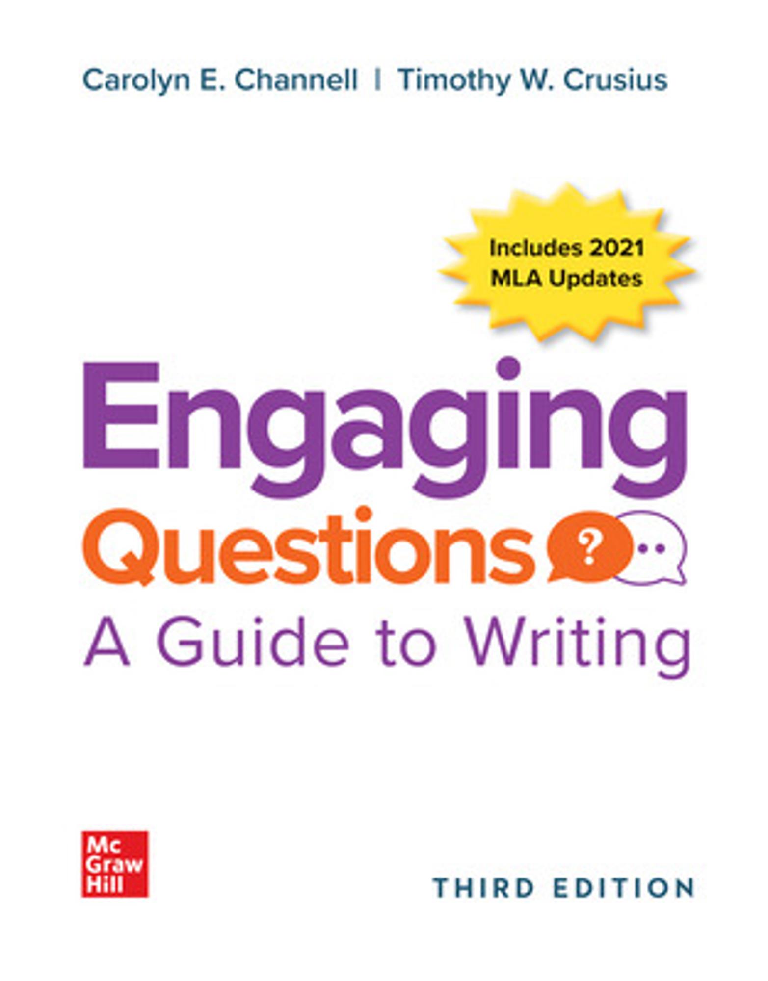 Cover image for Print Upgrade - Engaging Questions 2021 MLA Update