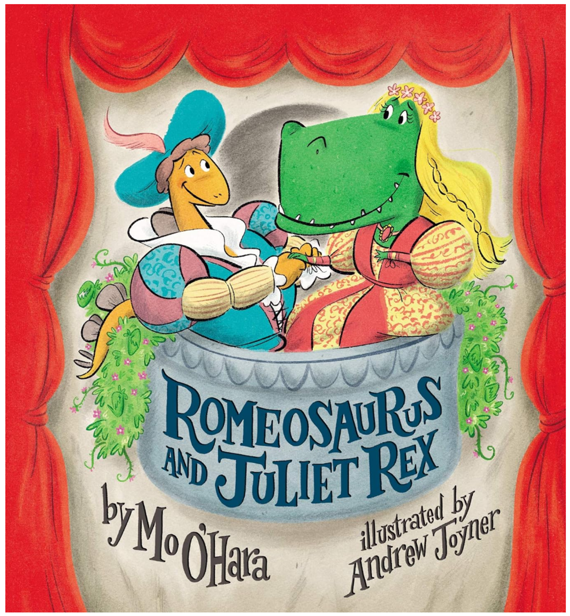 Cover image for ROMEOSAURUS AND JULIET REX