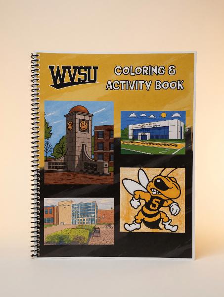 WVSU COLORING & ACTIVITY BOOK; $9.99