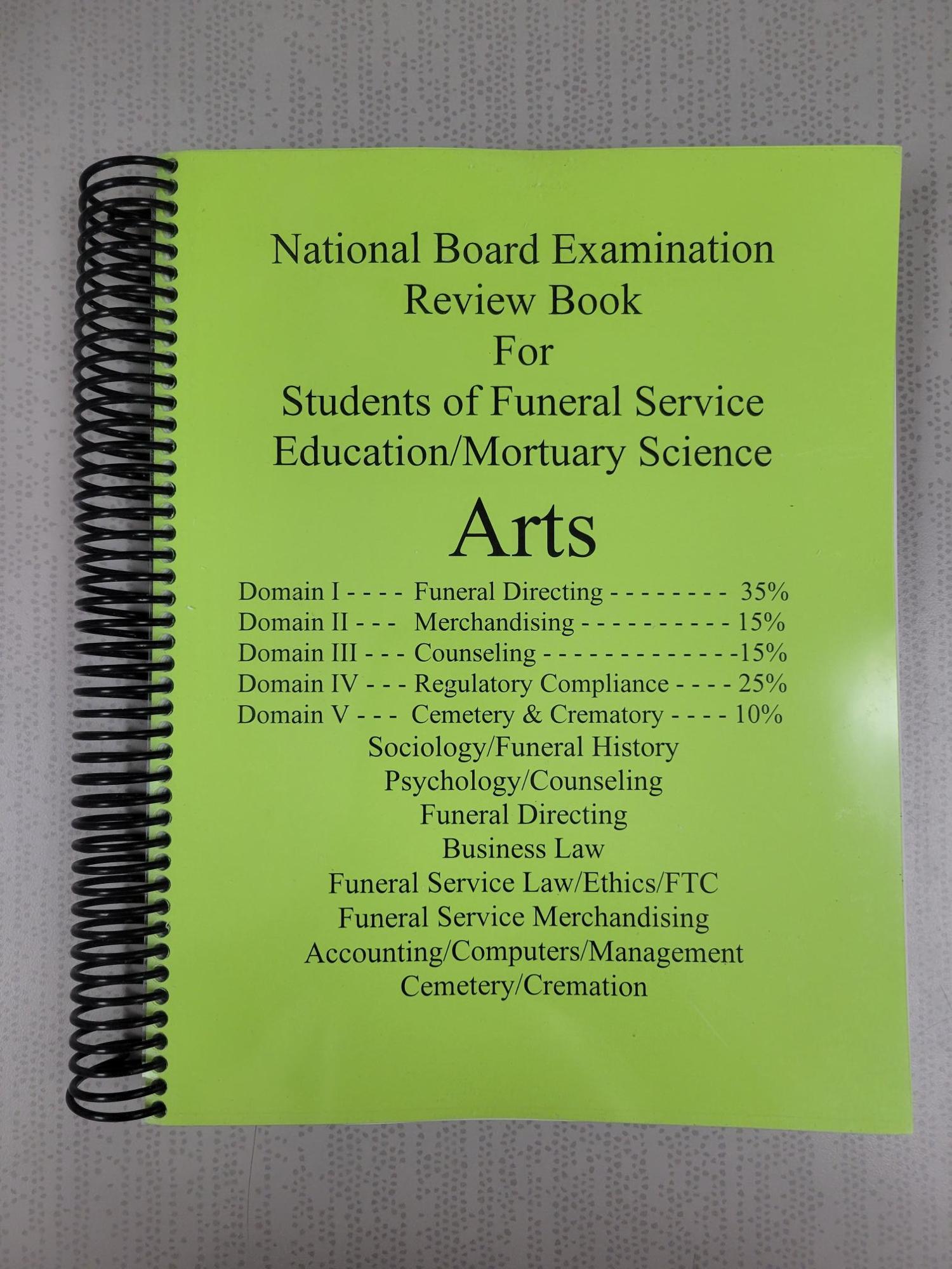 Cover image for National Board Exam Review for Funeral Service