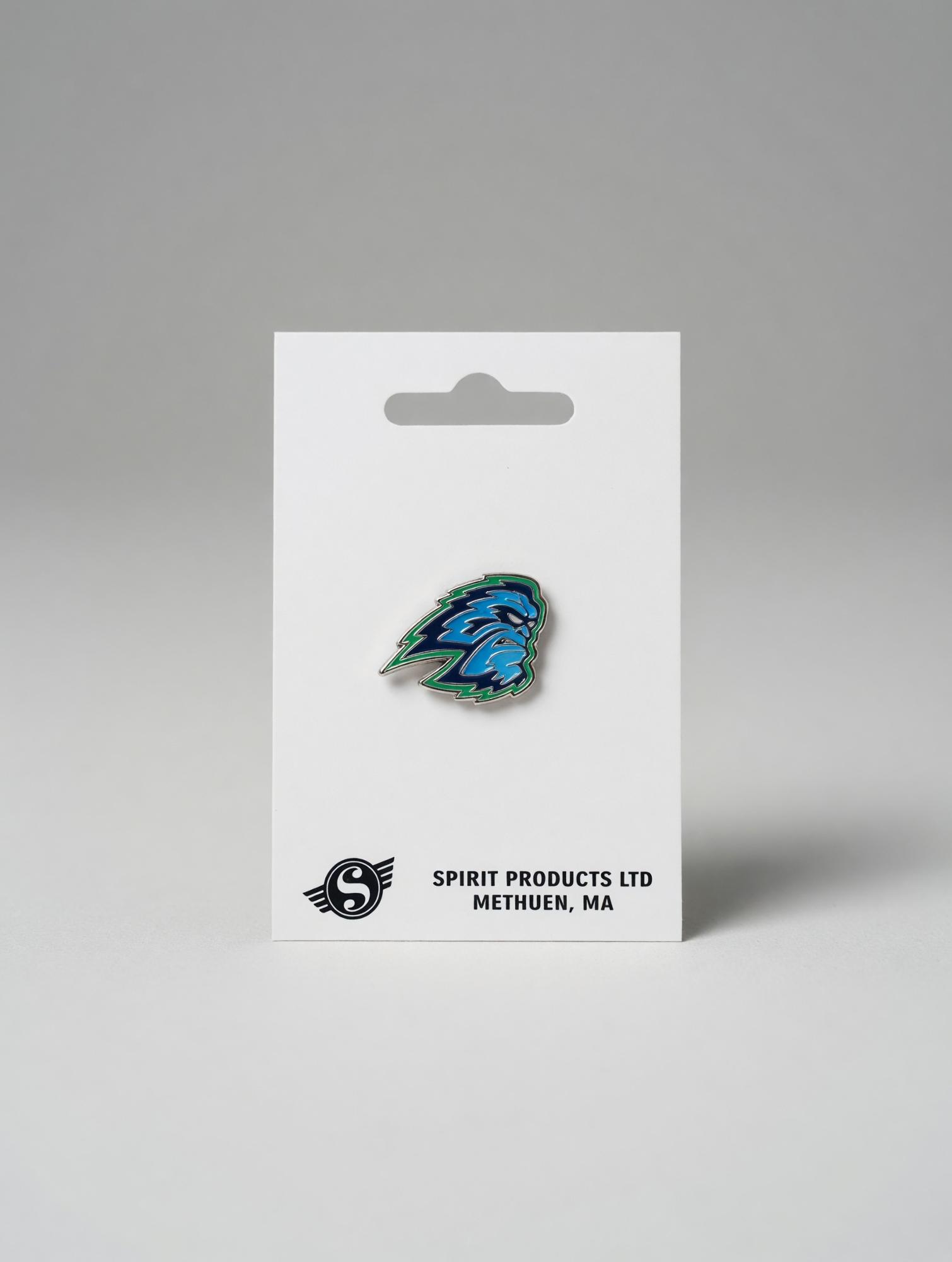 Product image 1 of 1 for LAPEL PIN 1" etched enamel Sasquatch
