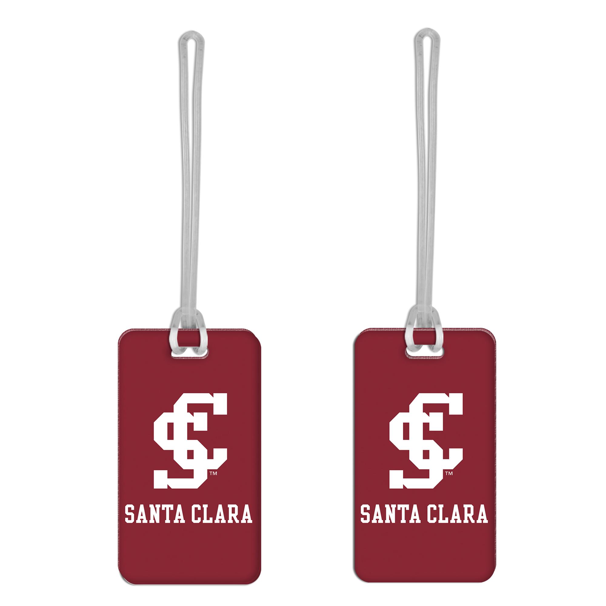 image of: Santa Clara Broncos Bag Tag, Red
