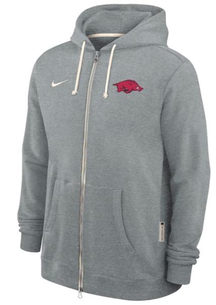 Arkansas Razorbacks Men's Nike Dri-Fit SI Full Zip Hoodie; $120.00