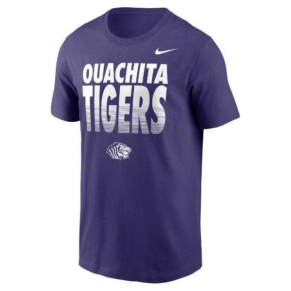 Ouachita Tigers Nike Dri-Fit Cotton Short Sleeve Tee; $45.99