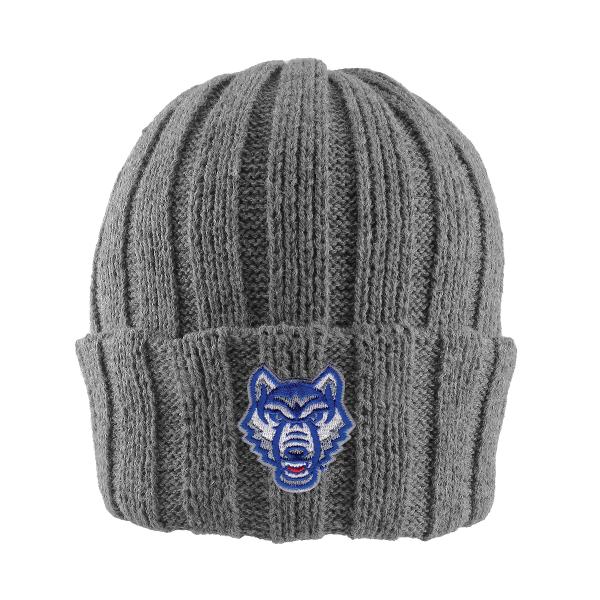 WOLF LOGO WATCHMAN BEANIE; $24.99