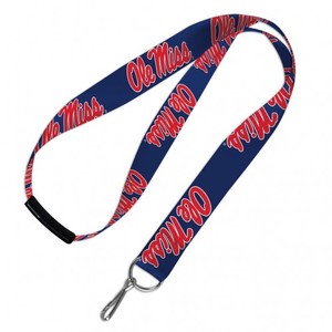 image of: Ole Miss Script Breakaway Lanyard Navy