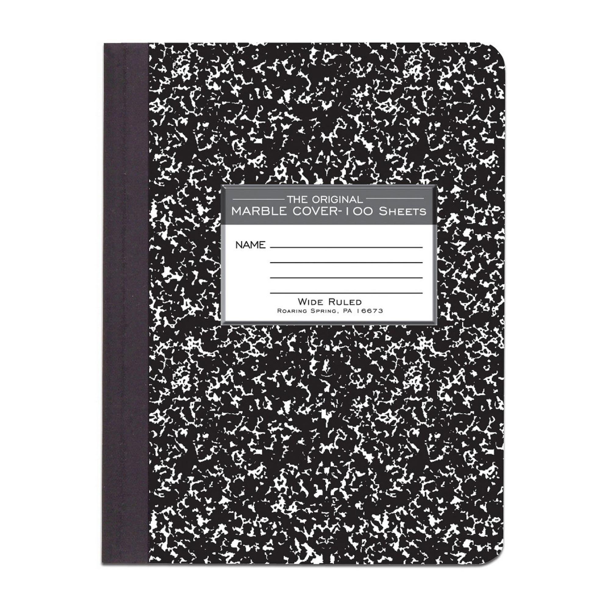 Product image 1 of 1 for --Marble Cover 100 Sheet Notebook