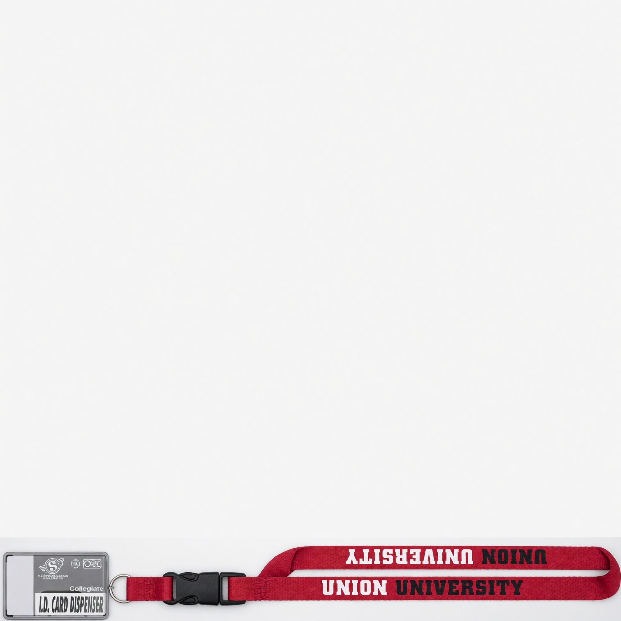 Union University Berkeley Woven Lanyard with Card Dispenser