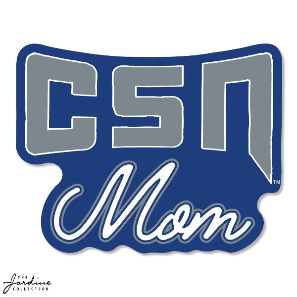 CSN 3.5" VINYL DECAL MOM; $4.99