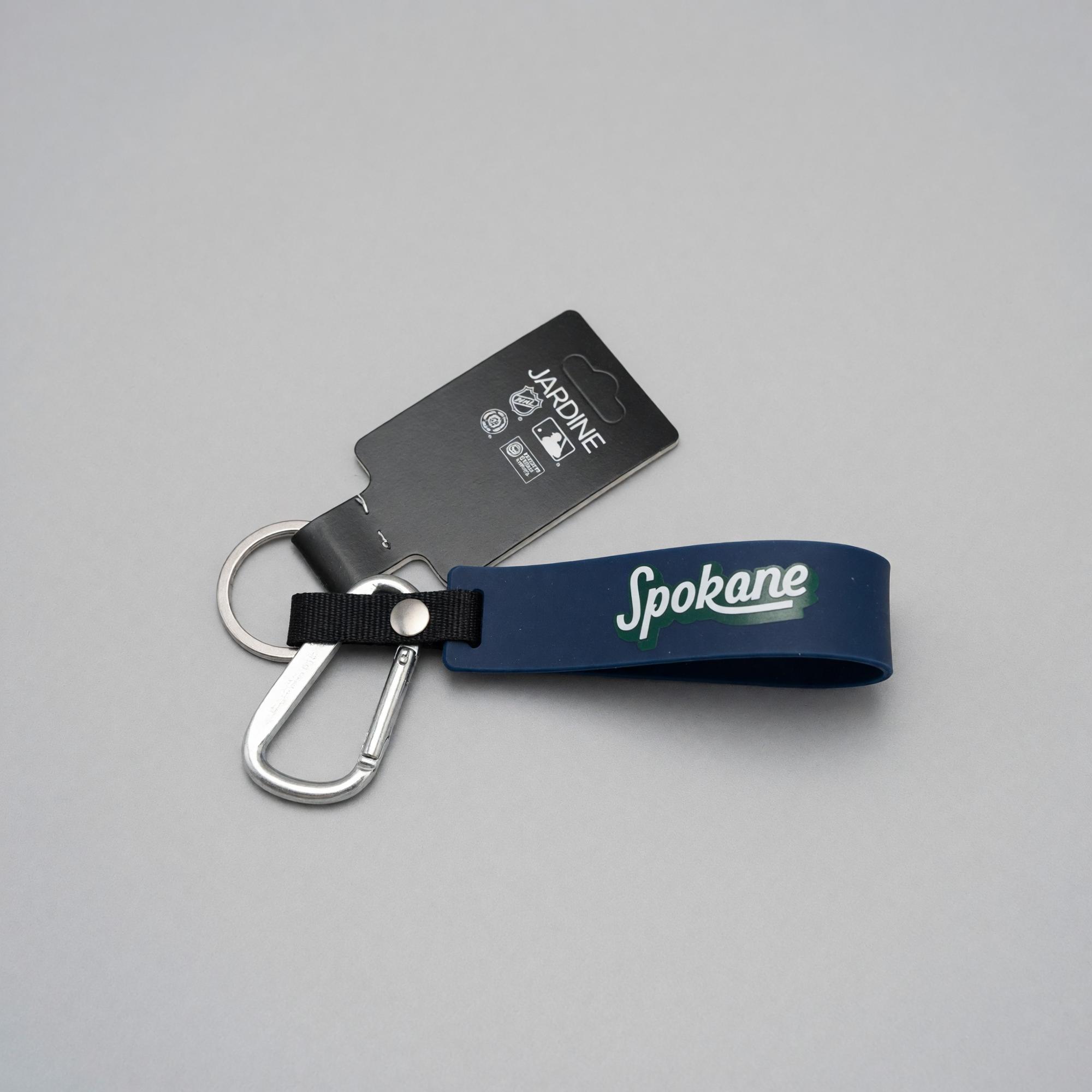 Product image 1 of 1 for KEY CHAIN Silicone w/carabiner Navy