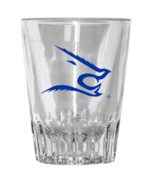 TAMUK 2 OZ FLUTED SHOT GLASS JAVELINA; $10.99