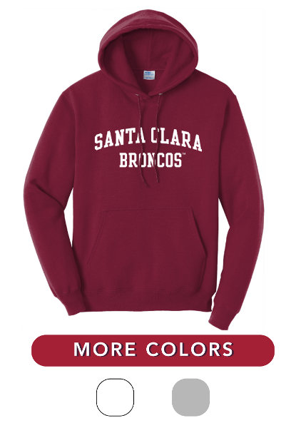 Santa Clara Broncos Arch Fleece Hood; $34.98