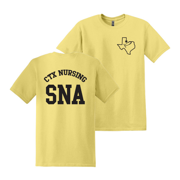 CTX x SNA Nursing Texas Stethoscope Yellow; $24.99
