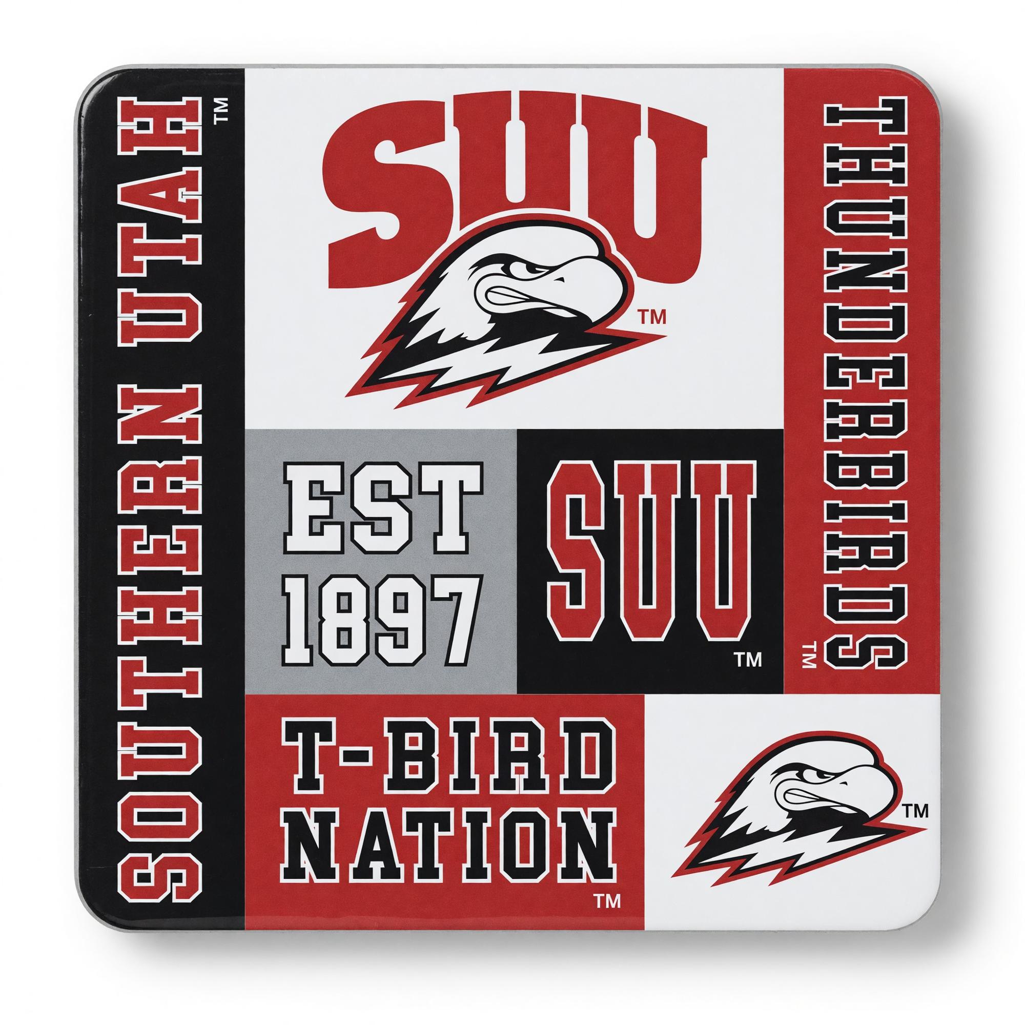 Product image 1 of 1 for SUU SQUARE MAGNET MULTI LOGOS