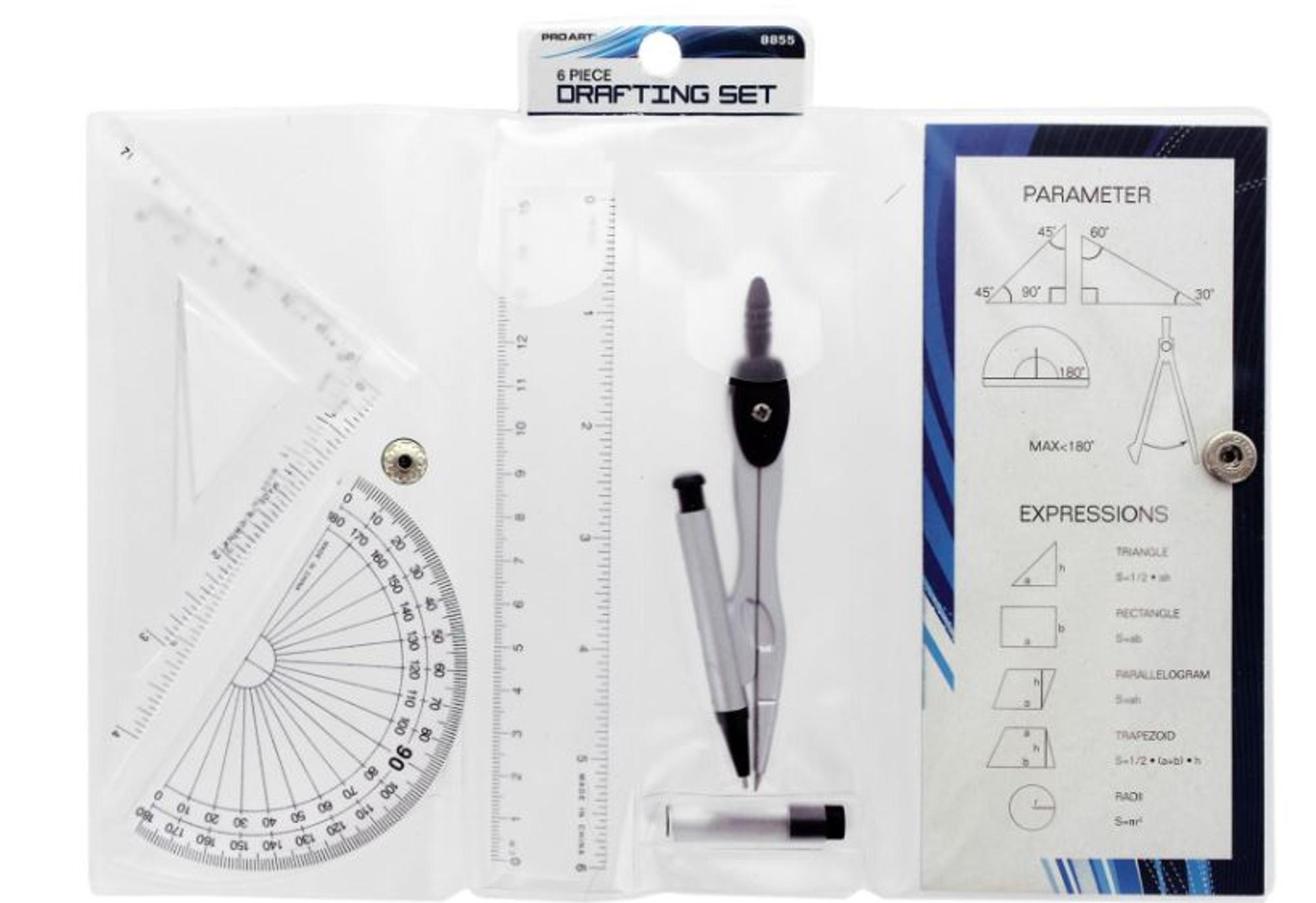 image of: Drafting Set 6pc