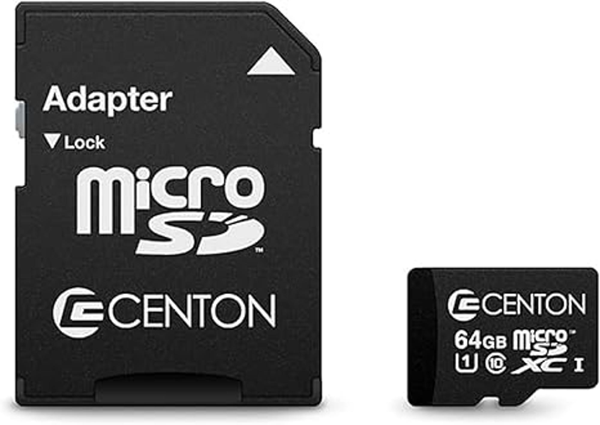 image of: Centon Micro SDXC Card 64GB