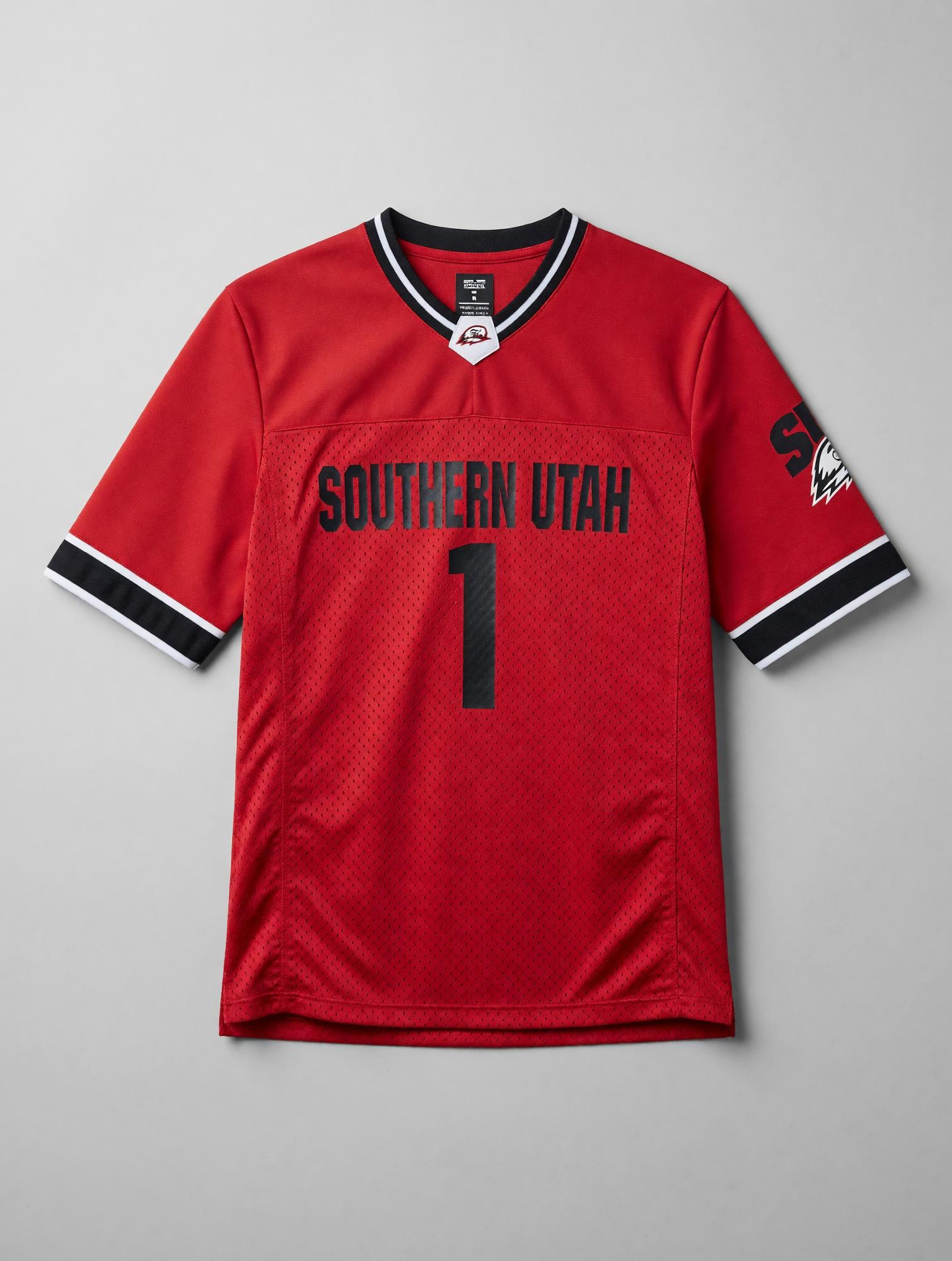 Product image 1 of 4 for Colosseum Red Football Jersey