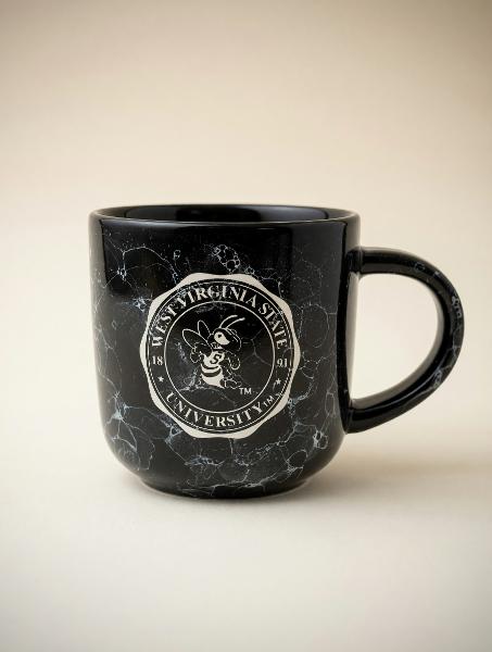 Mug - RSFJ Black Marble 17 oz.; $15.99