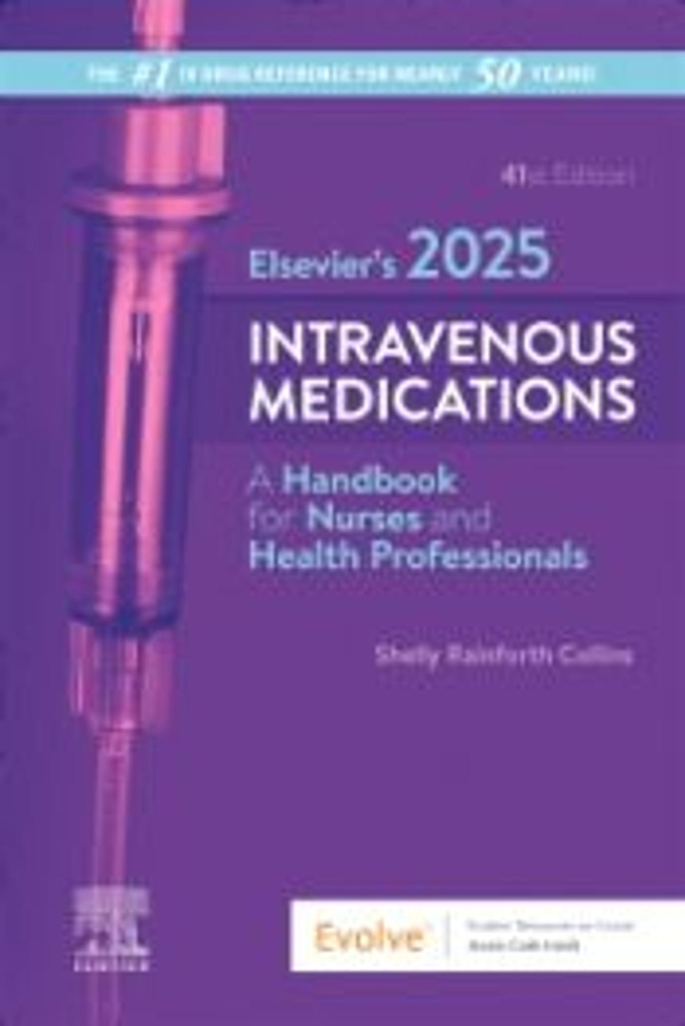 Cover image for ELSEVIER'S 2025 INTRAVENOUS...-W/ACCESS