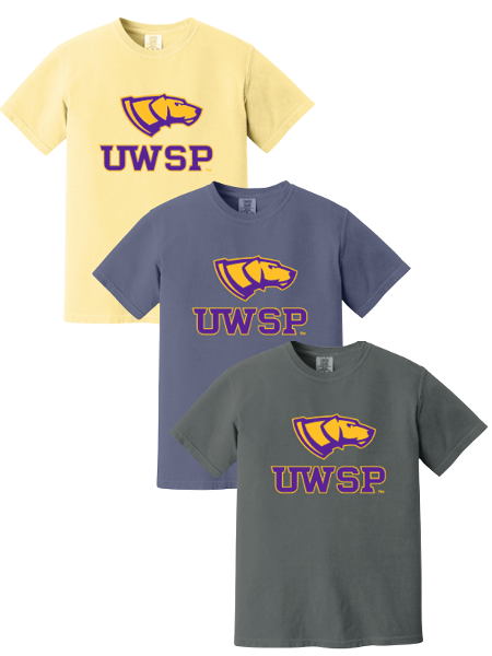 UWSP Comfort Colors Short Sleeve Tee; $28.98