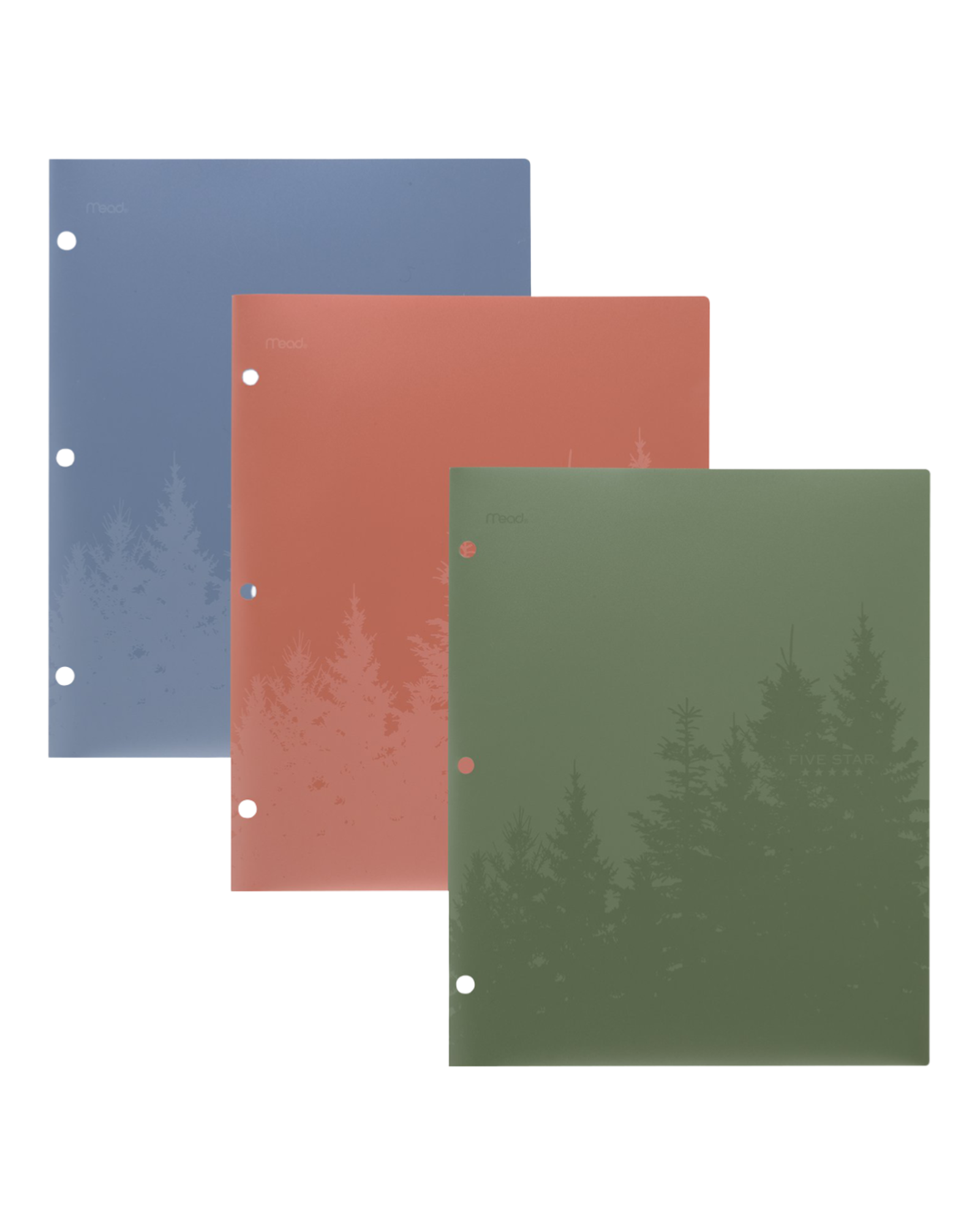 Product image 1 of 1 for Five Star 8.5in x 11in 2 Pocket Recycled Folder, Assorted Colors