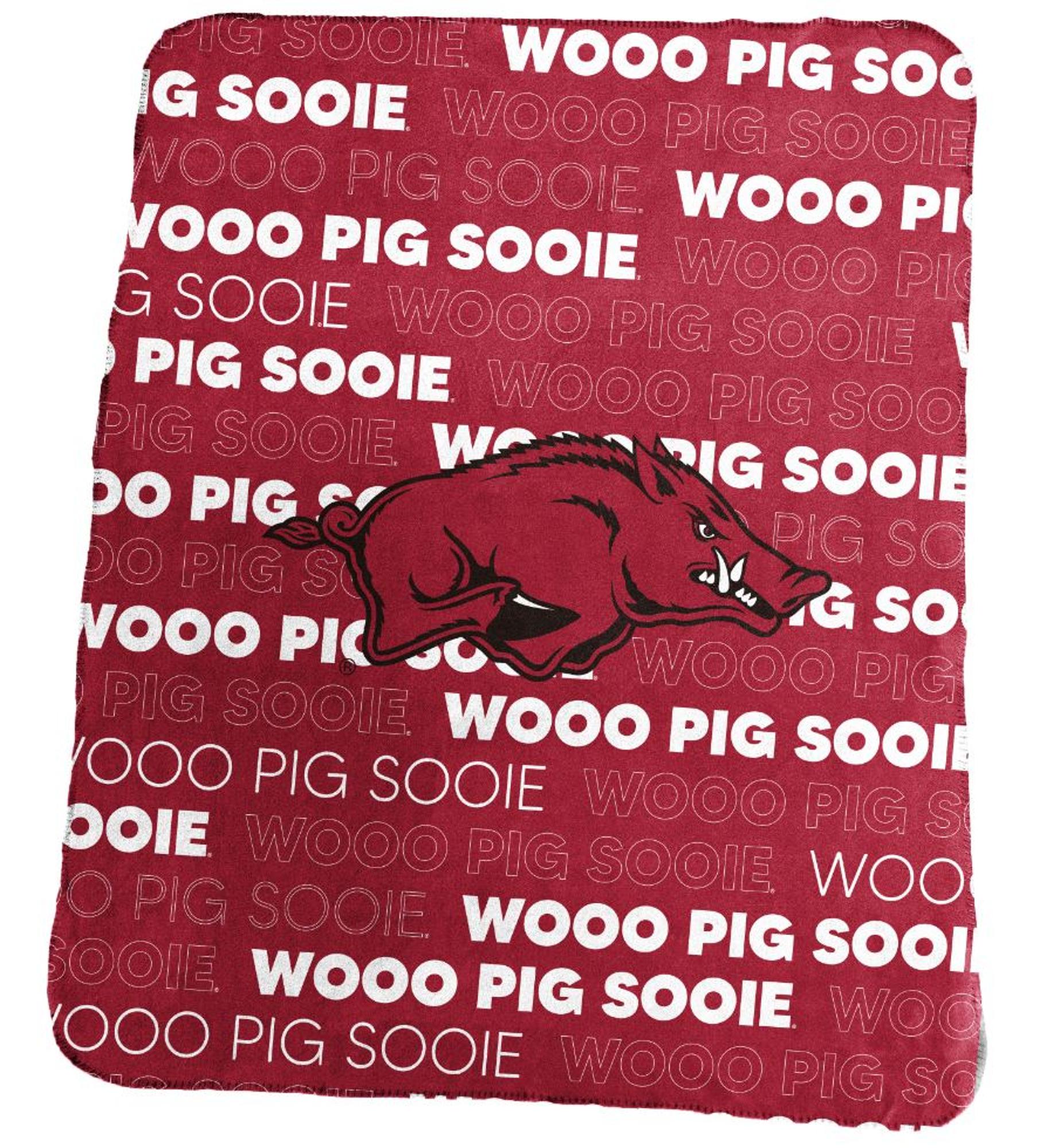 image of: Arkansas Razorbacks Classic Throw Blanket