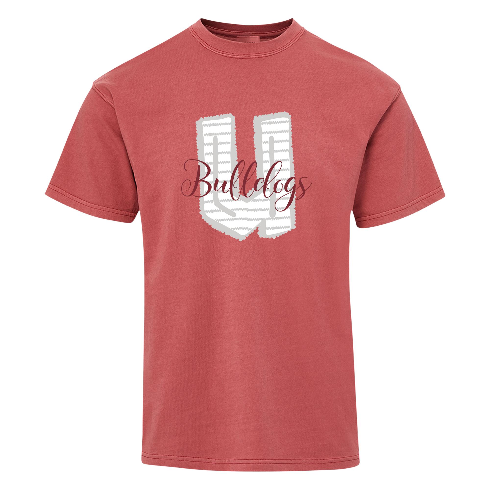 Product image 1 of 1 for U Bulldogs Lace Print Coastal Color Tee