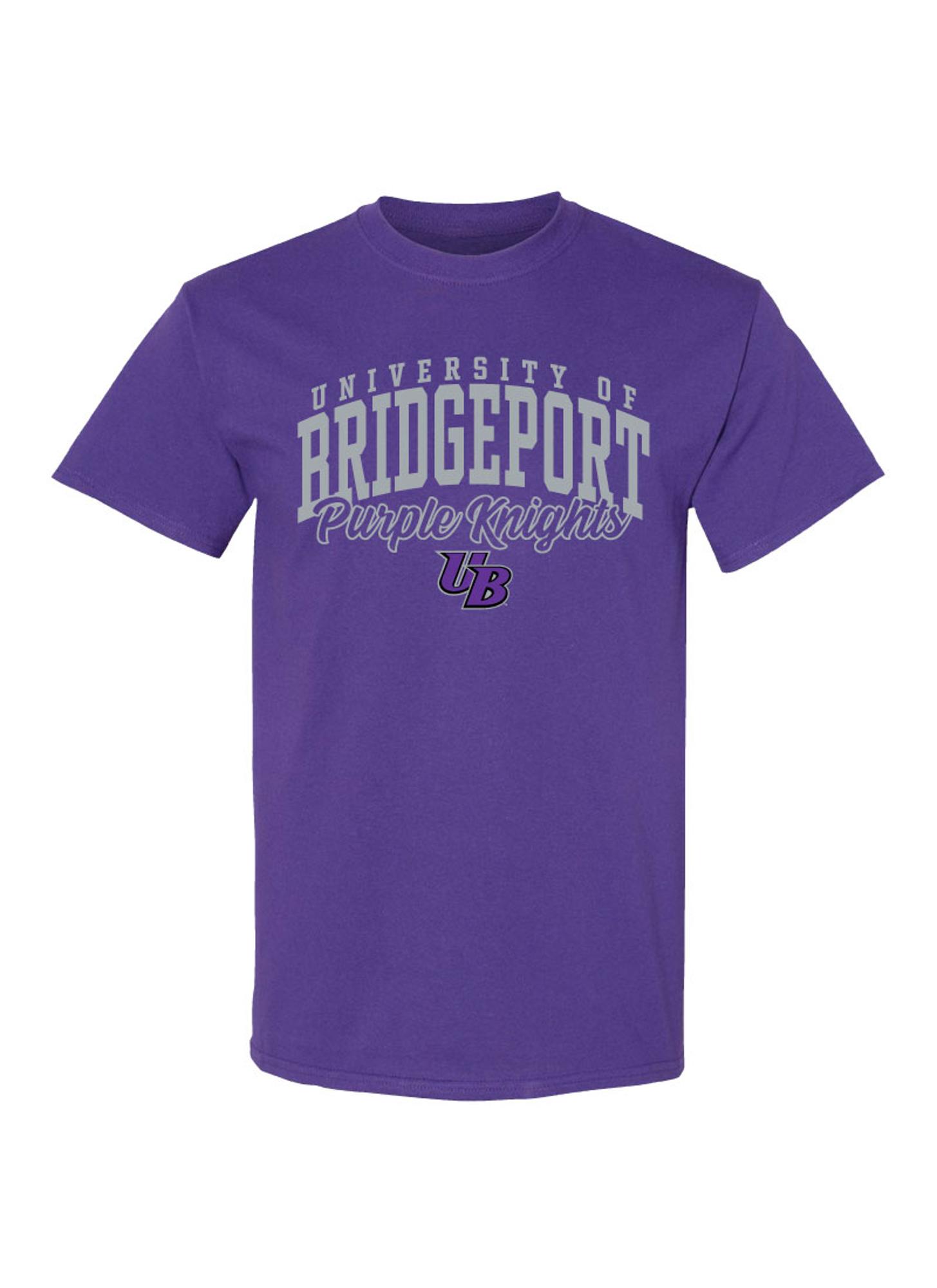 University of Bridgeport Purple Knights Everette Short Sleeve Tee ...
