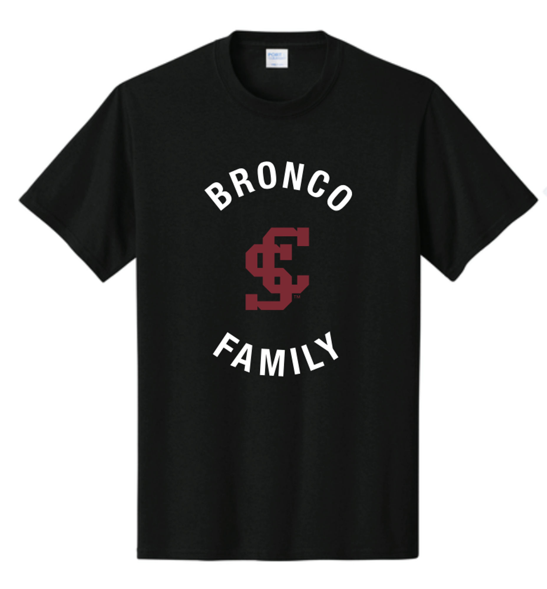 Product image 2 of 3 for SCU Bronco Family Core Cotton Tee