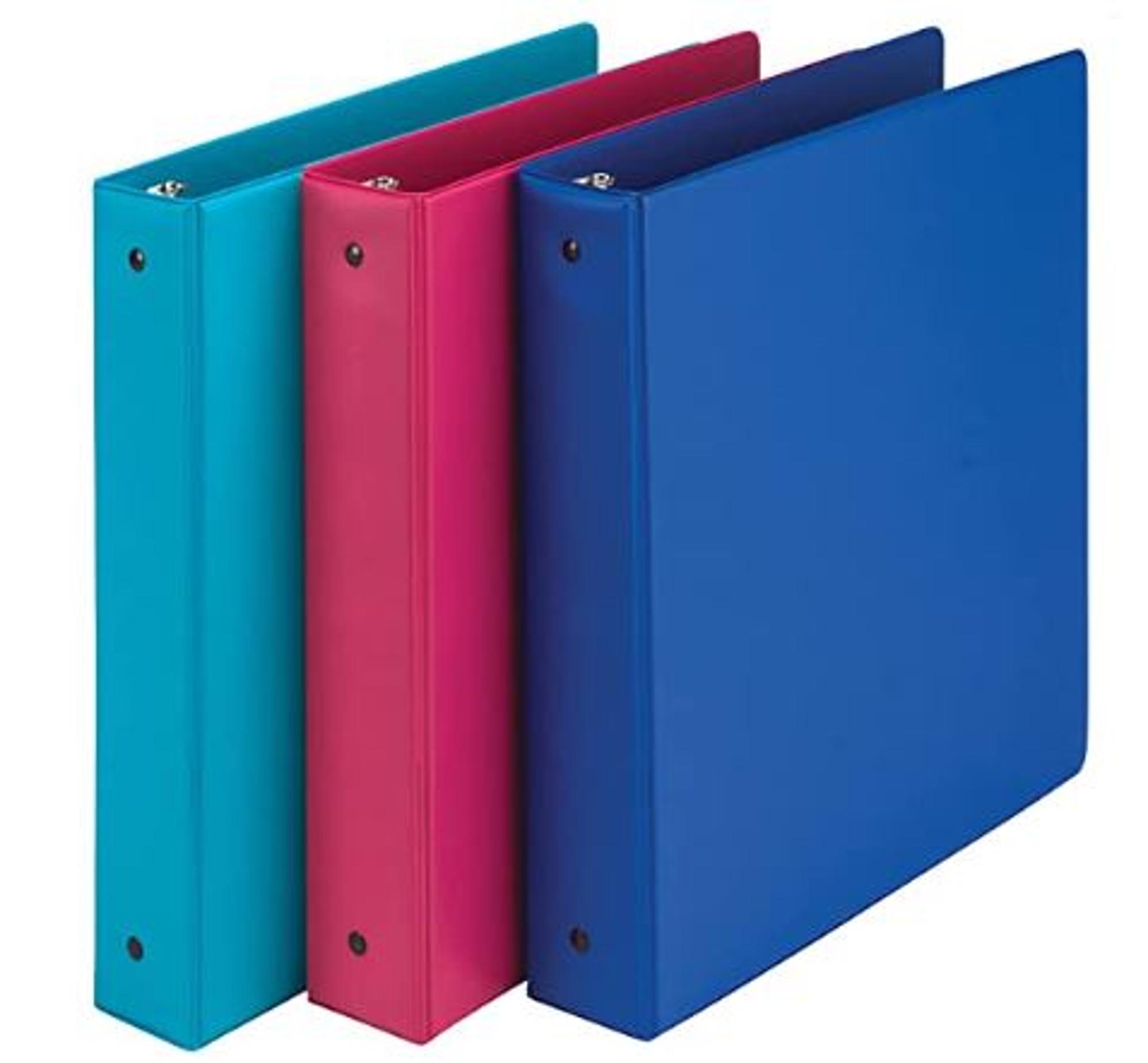 image of: Durable D-Ring View Binder 1.5in Fashion Colors