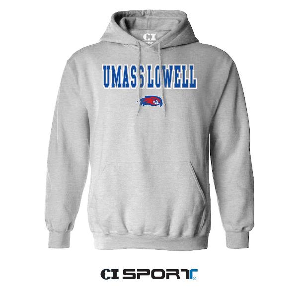 Full Color Suede River Hawk Patch Hoodie; $59.99