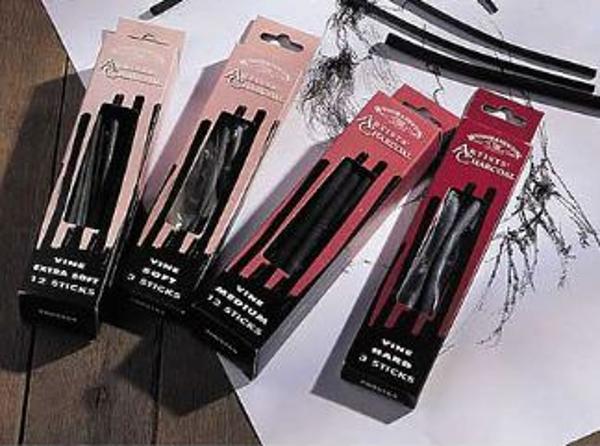 Winsor & Newton Vine Charcoal; $3.89