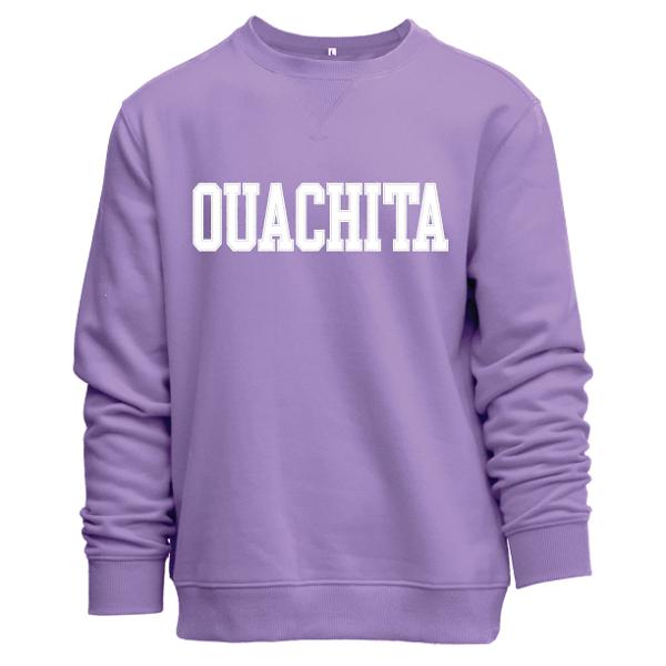 Ouachita Everyday Crew Sweatshirt; $54.99