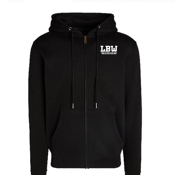 LBW FULL ZIP HOODIE LC EMB; $57.99