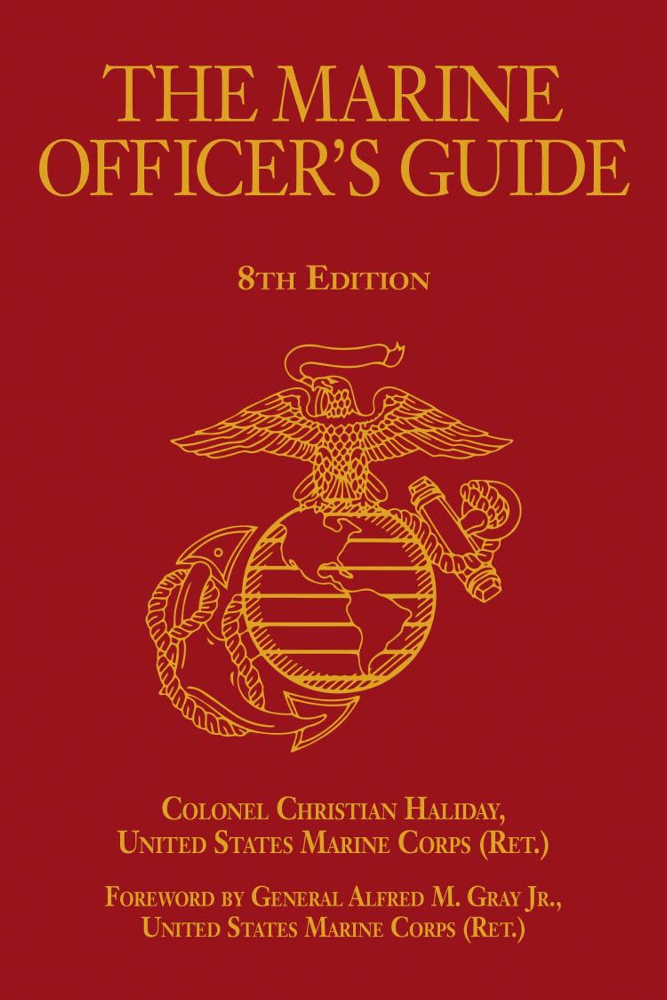 Cover image for MARINE OFFICERS GUIDE