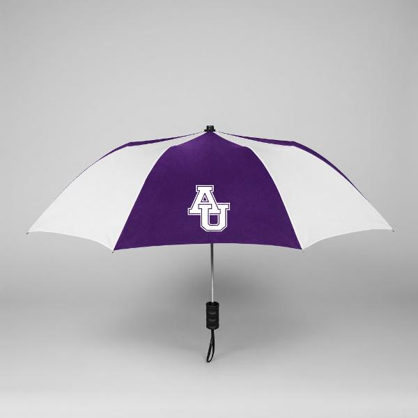 AU SPECTRUM UMBRELLA PUR/WHT; $19.99
