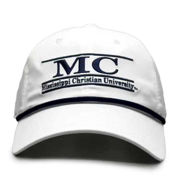 MC HAT RELAX PERF W/ROPE NAVY; $36.99